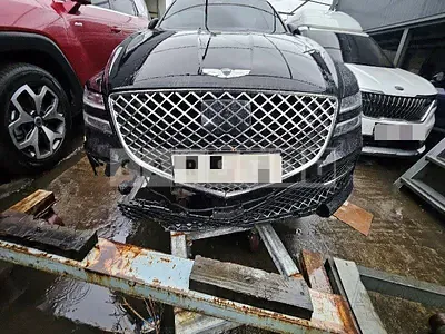 Photo 1 of 48: 2021 Genesis G80, VIN KMTGB41CDNU110534 — Korean insurance auction