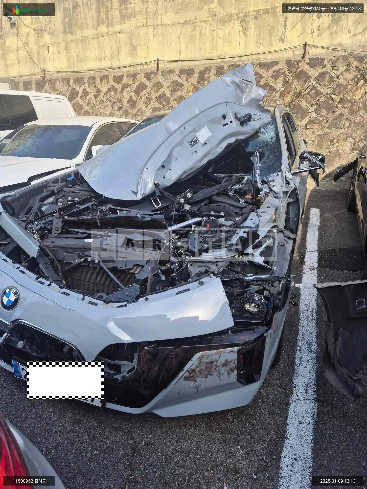 Photo 2 of 20: 2023 BMW 740i, VIN WBA21EH09PCM32874 — Korean insurance auction