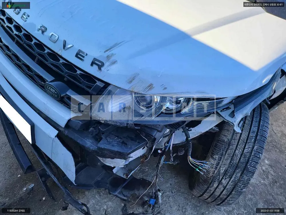 Photo 2 of 10: 2015 Land Rover Range Rover Evoque 2.2d, VIN SALVA2BE1FH056281 — Korean insurance auction
