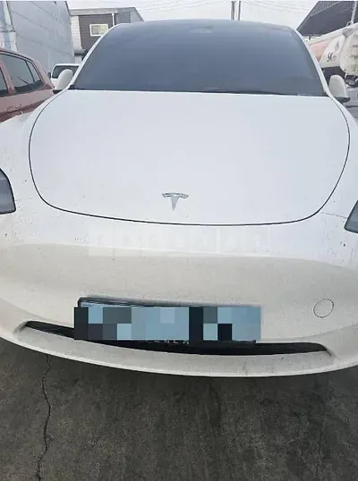 Photo 1 of 12: 2023 Tesla Model Y RWD, VIN LRWYGCFS3RC159905 — Korean insurance auction