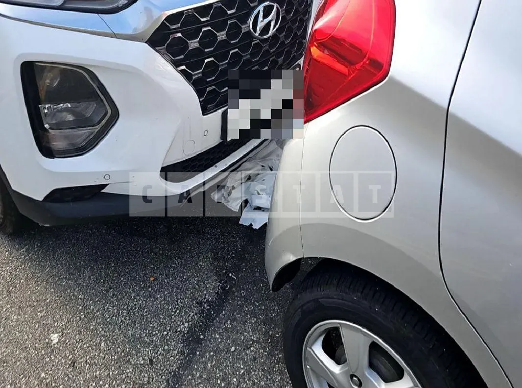 Photo 2 of 27: 2019 Hyundai Santa Fe TM 2.0, VIN KMHS281BBLU252014 — Korean insurance auction