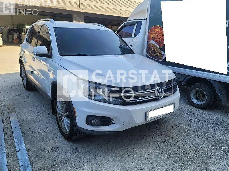 Photo 2 of 25: 2015 Volkswagen Tiguan, VIN WVGBV7AXXCW509055 — Korean insurance auction