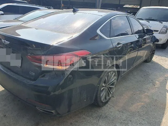 Photo 2 of 12: 2015 Genesis Dh, VIN KMHGL41DBGU097908 — Korean insurance auction