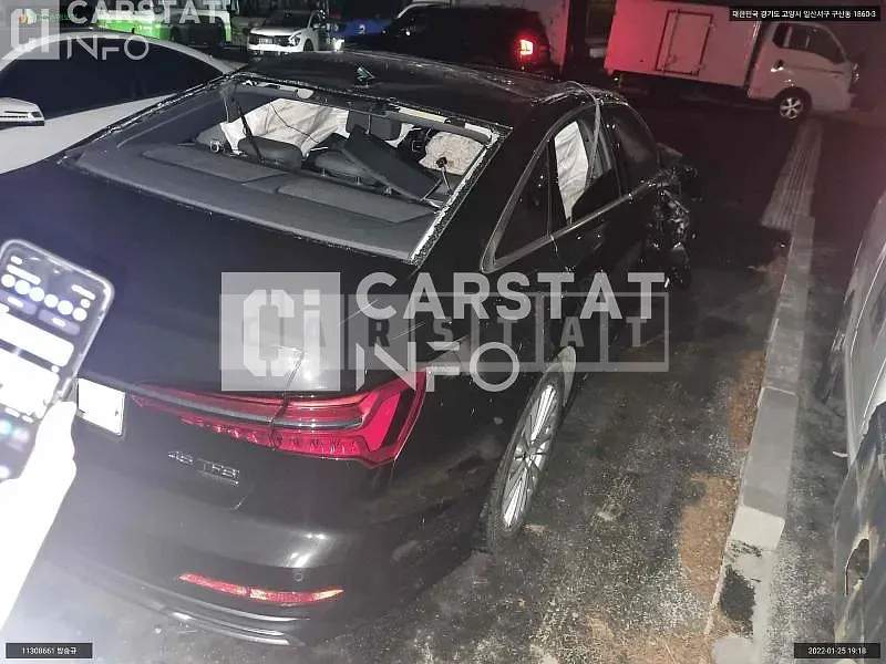 Photo 2 of 8: 2019 Audi A6 45 TFSI quattro, VIN WAUZZZF23LN008950 — Korean insurance auction
