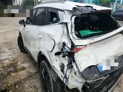 Photo 1 of 7: 2022 Kia Sportage, VIN KNAPV81BGNK044497 — Korean insurance auction