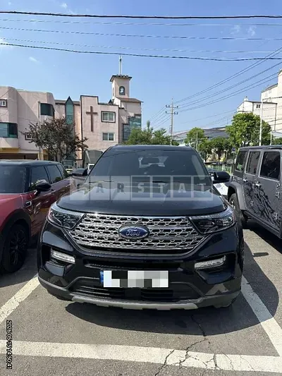 Photo 1 of 15: 2022 Ford Explorer 2.3L — Korean insurance auction