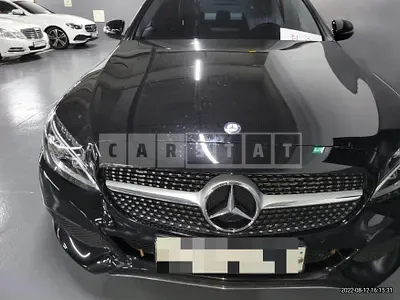 Photo 1 of 12: 2017 Mercedes-Benz C220 d, VIN WDDWF0EB2HR235113 — Korean insurance auction