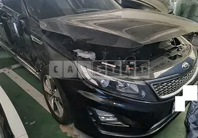 Photo 1 of 9: 2015 Kia K5, VIN KNAGR41CBFA075722 — Korean insurance auction