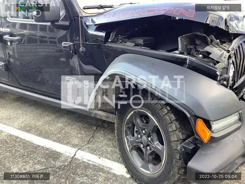 Photo 2 of 9: 2022 Jeep Zip Gladiator, VIN 1C6JJTBG6ML618674 — Korean insurance auction