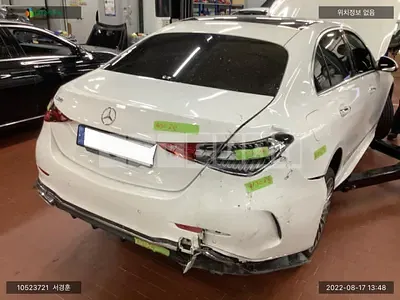 Photo 1 of 11: 2022 Mercedes-Benz C300, VIN W1KAF4GB9NF044574 — Korean insurance auction