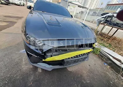 Photo 1 of 11: 2018 Ford Mustang 2.3 Coupe, VIN 1FA6P8TH7J5120068 — Korean insurance auction