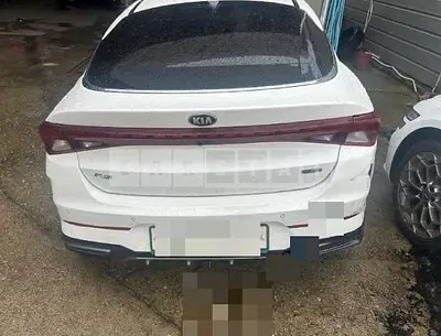 Photo 1 of 21: 2021 Kia K5 Hybrid, VIN KNAG141JBMA011191 — Korean insurance auction