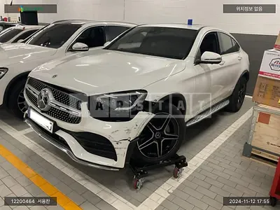 Photo 1 of 13: 2022 Mercedes-Benz GLC 300 4Matic Coupe, VIN W1N0J8EB9PG141908 — Korean insurance auction