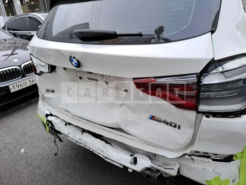 Photo 2 of 31: 2021 BMW X3 M40i, VIN WBATY9108M9F13572 — Korean insurance auction