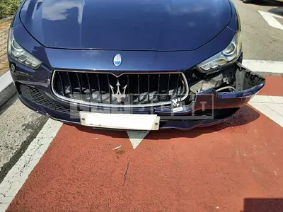 Photo 1 of 20: 2017 Maserati Ghibli Diesel, VIN ZAM57TSG7H1227426 — Korean insurance auction