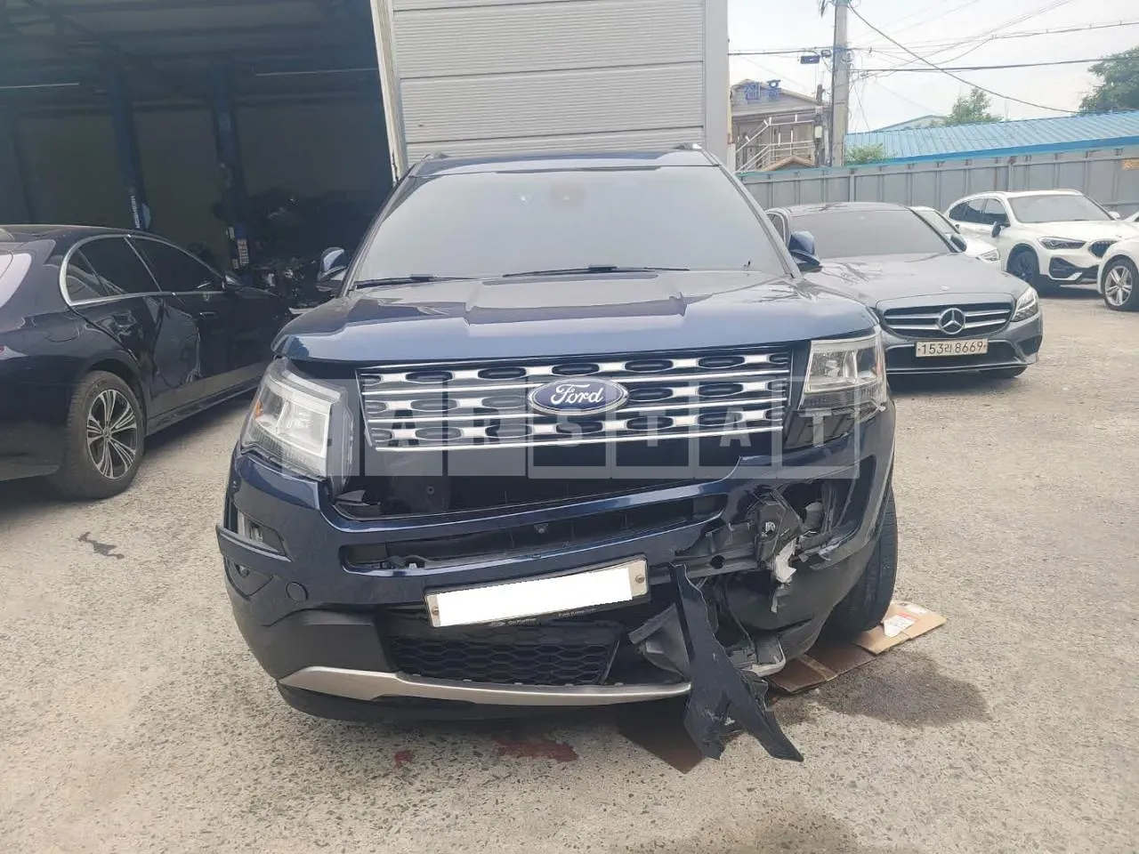Photo 2 of 16: 2016 Ford Explorer 2.3 AWD, VIN 1FM5K8FH1GGC78706 — Korean insurance auction