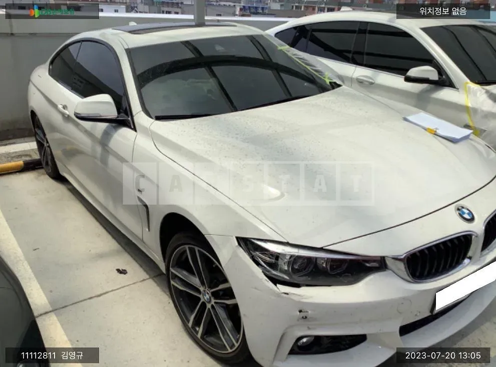 Photo 2 of 8: 2018 BMW 420d Coupe, VIN WBA4X3103JAA80290 — Korean insurance auction