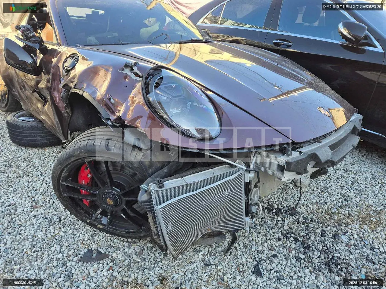 Photo 2 of 24: 2023 Porsche 911 Carrera GTS Cabriolet, VIN WP0CB2995PS247131 — Korean insurance auction