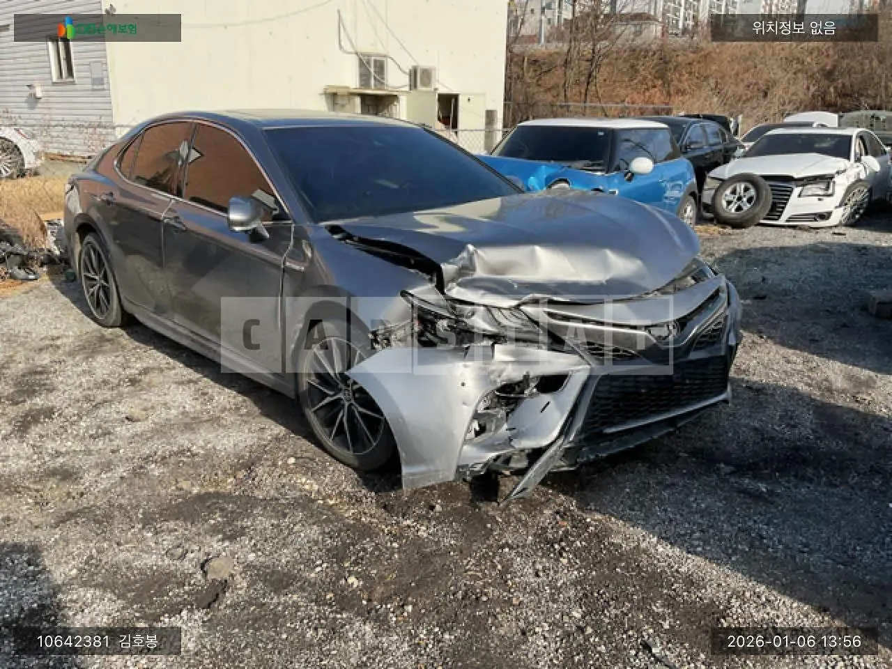 Photo 2 of 27: 2021 Toyota Camry Hybrid, VIN JTNBA1HK5N3016004 — Korean insurance auction