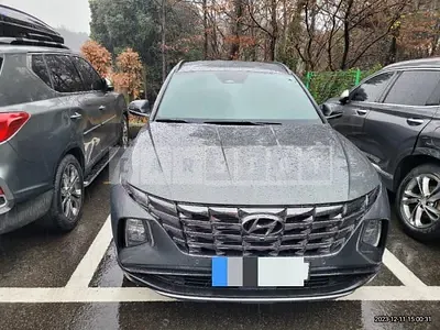 Photo 1 of 14: 2023 Hyundai Tucson Hybrid, VIN KMHJE811BPU162613 — Korean insurance auction