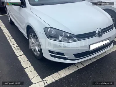 Photo 1 of 8: 2014 Volkswagen Golf 1.6 TDI BMT, VIN WVWZZZAUZFW003614 — Korean insurance auction