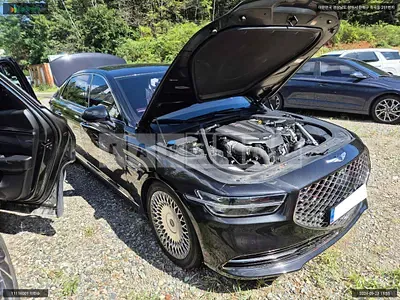 Photo 1 of 12: 2019 Hyundai Genesis G90, VIN KMHG341ADKU063246 — Korean insurance auction
