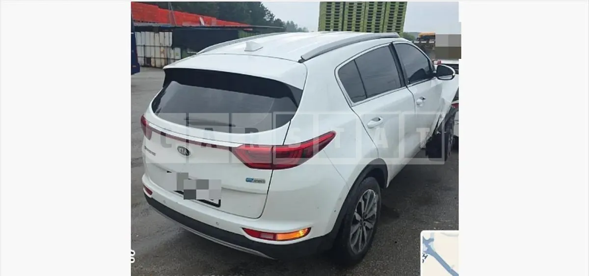Photo 2 of 2: 2016 Kia Sportage 1.7 — Korean insurance auction