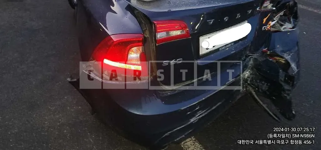 Photo 2 of 20: 2015 Volvo S60 D2, VIN YV1FS84BBF2338933 — Korean insurance auction