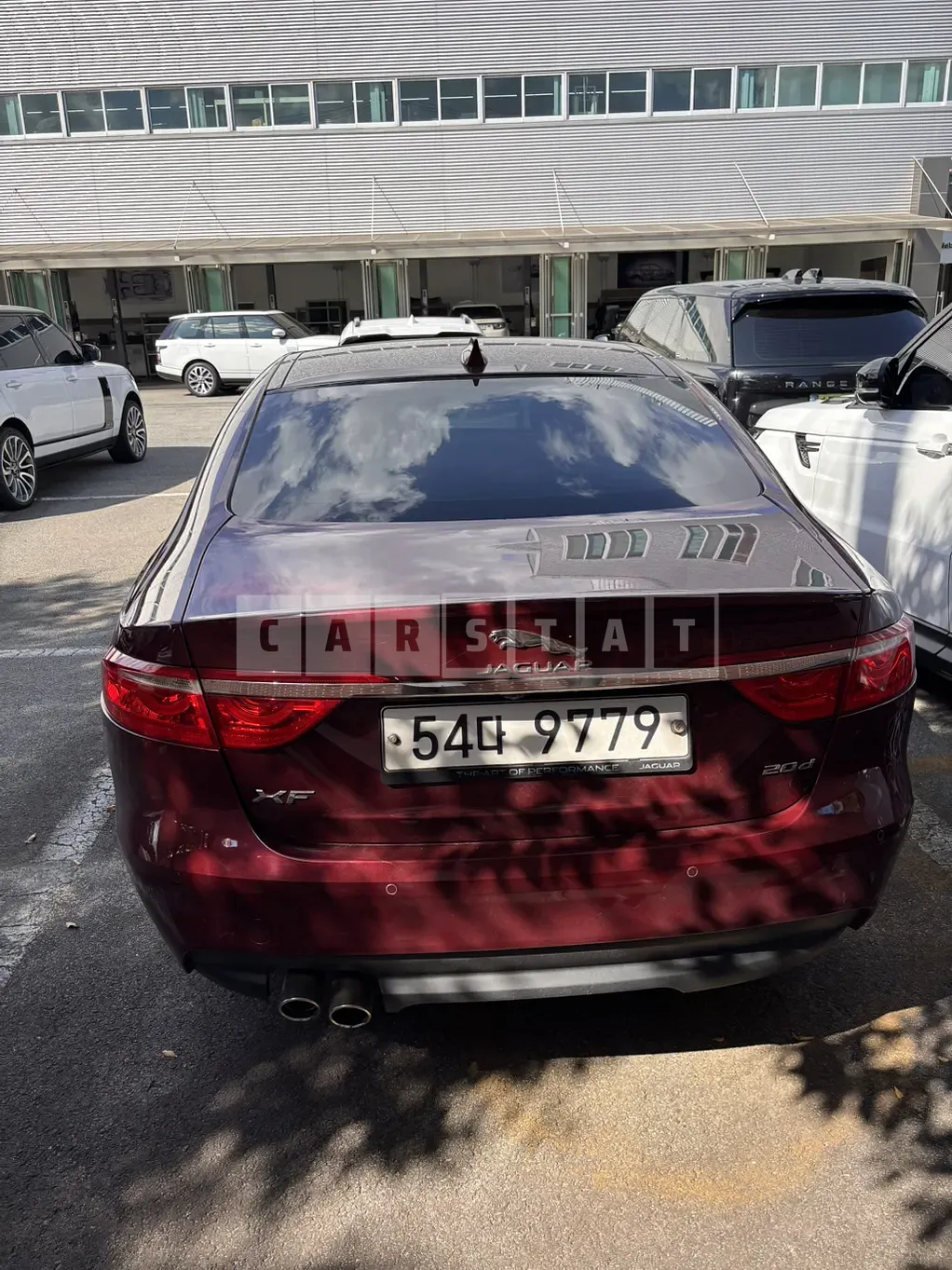 Photo 2 of 7: 2017 Jaguar XF 20d, VIN SAJBB4BN4HCY38627 — Korean insurance auction
