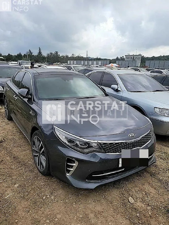 Photo 2 of 8: 2016 Kia Salm K5 1.7 — Korean insurance auction