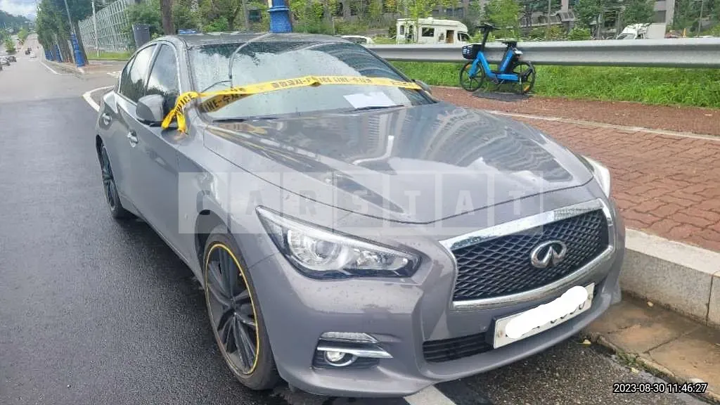 Photo 2 of 10: 2016 Infiniti Q50 2.2d, VIN JNKDV71E1GM550444 — Korean insurance auction