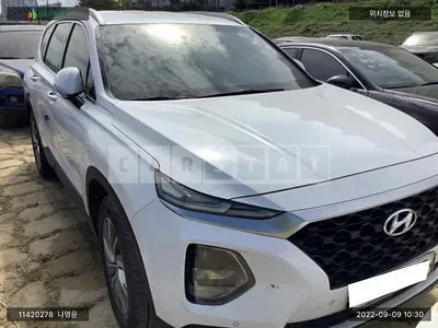 Photo 1 of 7: 2018 Hyundai Santa Fe, VIN KMHS281BBKU004004 — Korean insurance auction