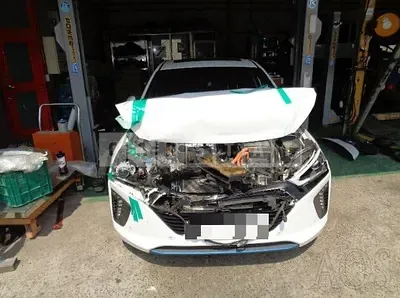 Photo 1 of 9: 2016 Hyundai IONIQ Hybrid, VIN KMHC051CGGU003242 — Korean insurance auction