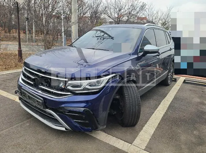 Photo 2 of 18: 2022 Volkswagen Tiguan All Space, VIN WVGZZZ5N7PM006348 — Korean insurance auction