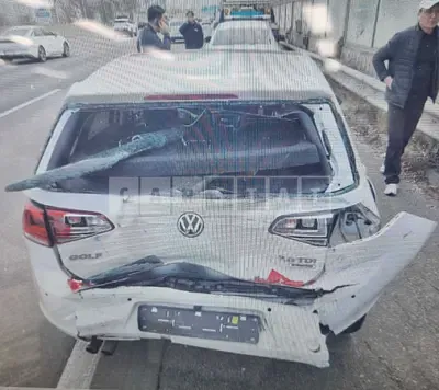 Photo 1 of 6: 2015 Volkswagen Golf 2.0 TDI BMT, VIN WVWZZZAUZFW233708 — Korean insurance auction