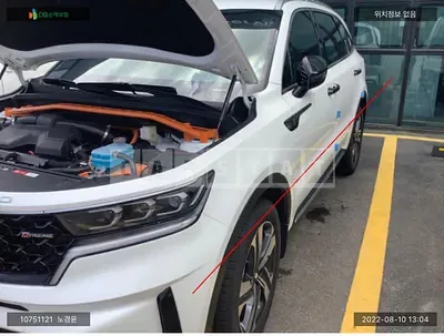 Photo 1 of 21: 2021 Kia Sorento, VIN KNARH81GBMA030739 — Korean insurance auction
