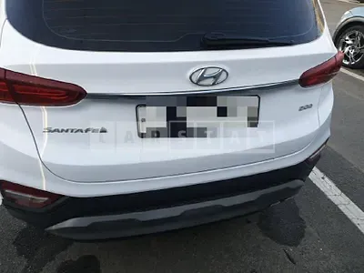 Photo 1 of 8: 2018 Hyundai Santa Fe TM 2.0, VIN KMHS281BBKU113319 — Korean insurance auction