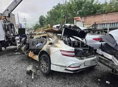 Photo 1 of 6: 2024 Genesis G80 AWD — Korean insurance auction