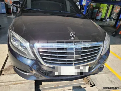 Photo 1 of 34: 2015 Mercedes-Benz S500 4Matic L, VIN WDDUG8FB3FA142713 — Korean insurance auction
