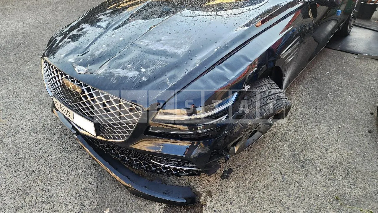 Photo 2 of 18: 2020 Genesis G80, VIN KMTGB41CDMU008177 — Korean insurance auction