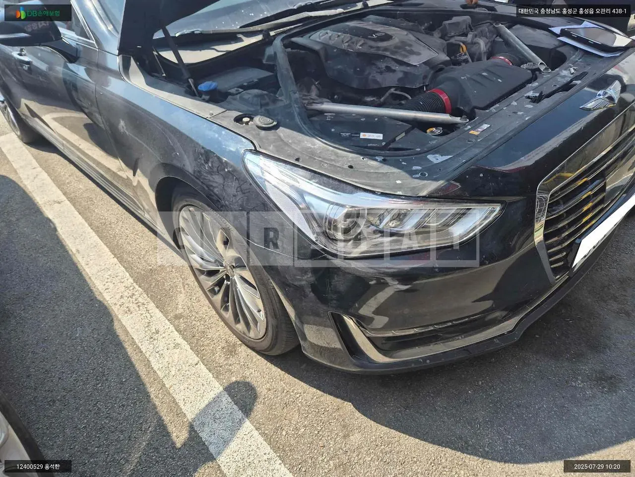 Photo 2 of 25: 2016 Hyundai Genesis EQ900, VIN KMHG541HDGU008876 — Korean insurance auction