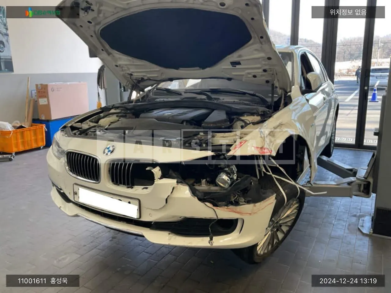 Photo 2 of 10: 2015 BMW 320d, VIN WBA3D3100FK278473 — Korean insurance auction