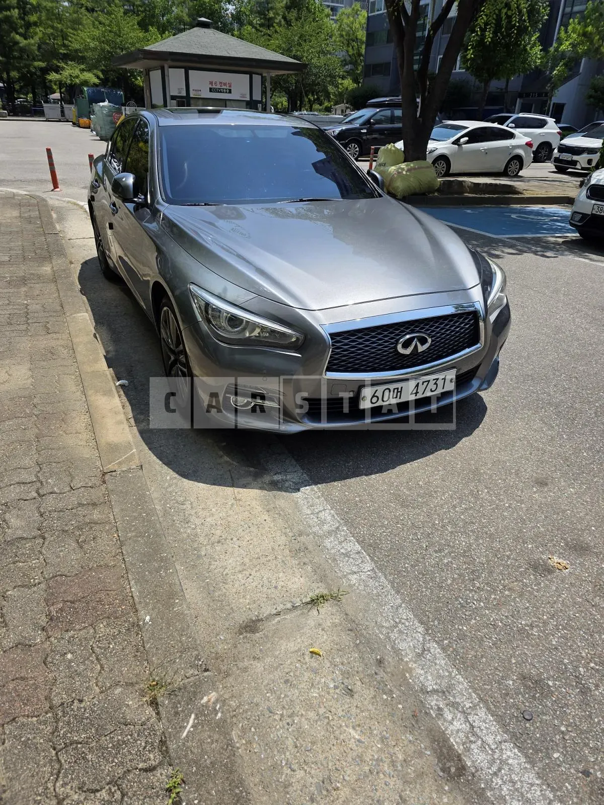 Photo 2 of 11: 2015 Infiniti Q50 2.2d, VIN JNKDV71E7FM531119 — Korean insurance auction