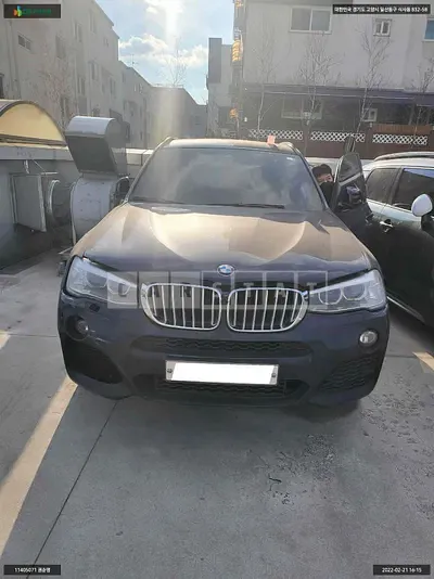 Photo 1 of 12: 2017 BMW X3 xDrive 20d, VIN WBAWZ5108H0M36356 — Korean insurance auction
