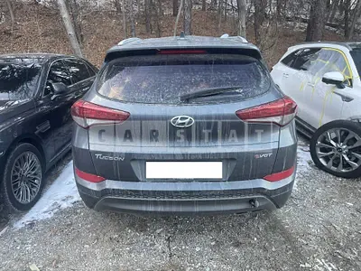 Photo 1 of 11: 2016 Hyundai Tucson, VIN KMHJ381ABGU137566 — Korean insurance auction