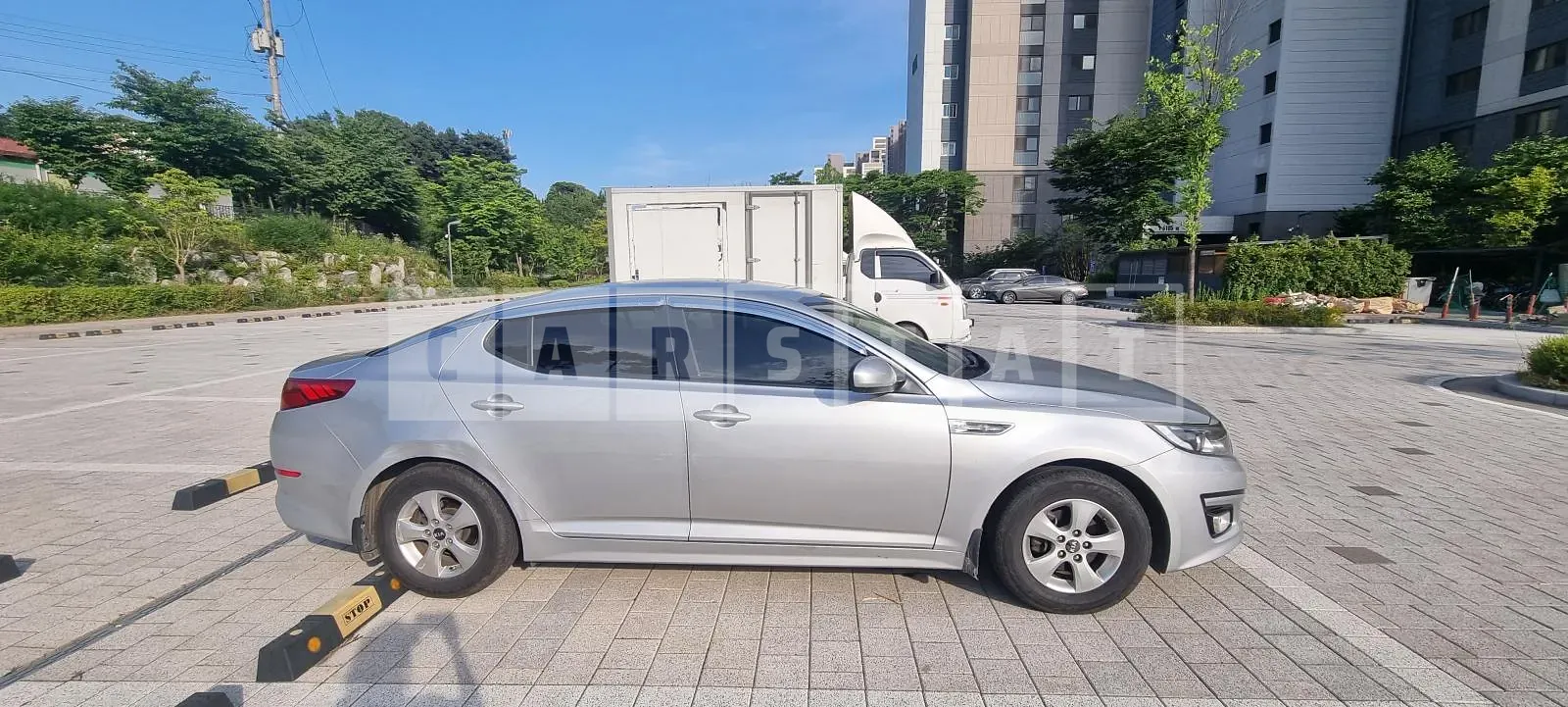 Photo 2 of 5: 2015 Kia K5 2.0 LPI, VIN KNAGN418BGA651745 — Korean insurance auction