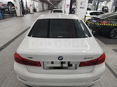 Photo 1 of 5: 2018 BMW 540i xDrive, VIN WBAJB5105JB195302 — Korean insurance auction