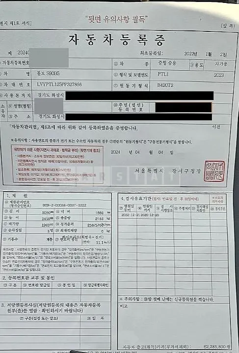 Photo 2 of 19: 2022 Volvo S90B5, VIN LVYPTL125PP327866 — Korean insurance auction