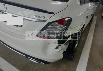 Photo 1 of 9: 2017 Mercedes-Benz C, VIN WDDWF4CBXHF509458 — Korean insurance auction