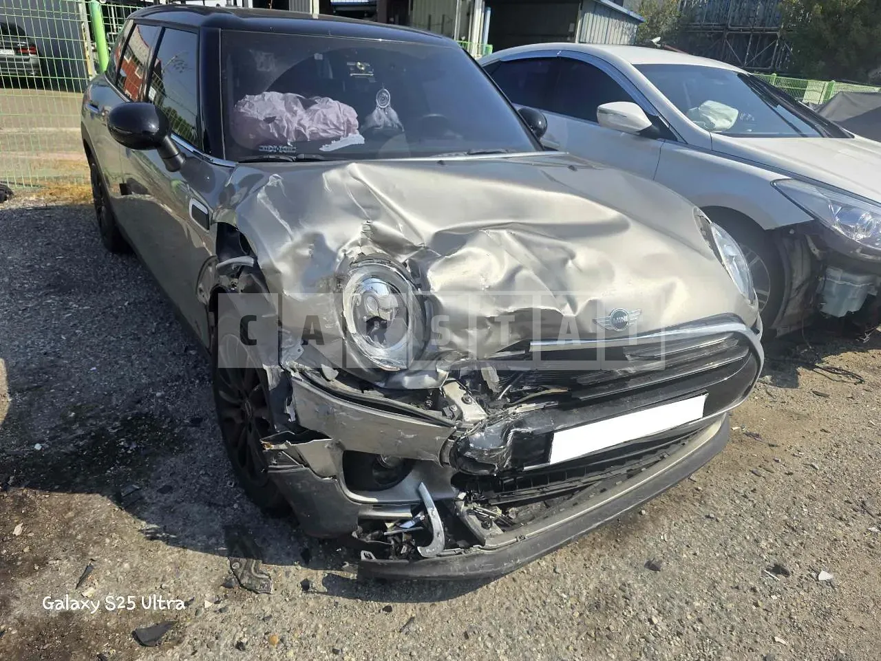 Photo 2 of 9: 2018 MINI Minnie Cooper Clubman, VIN WMWLN5105J2H03237 — Korean insurance auction